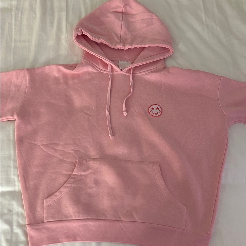 Pink Starfit Hoodie with Logo